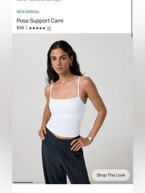 NWT Vuori Pose Support Cami